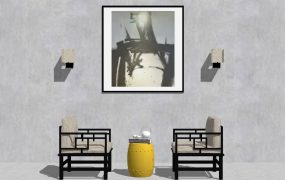 Chinese Accent Chair Decor Idea