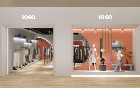 Lady Fashion Clothing Store Design