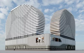 Ultra Modern Commercial Plaza Design