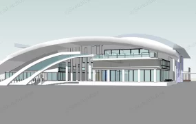 Exhibition Complex Architecture Concept