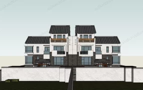 Hui Style Chinese Townhouse