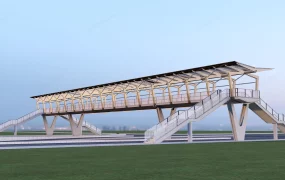 Pedestrian Overpass Bridge