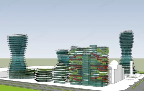 Futuristic Commercial Buildings