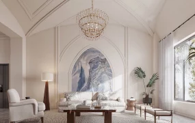 Luxury Villa Living Room Design