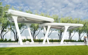 Public Space Pergola