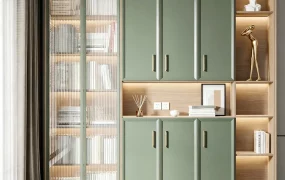 Tall Book Storage Cabinet