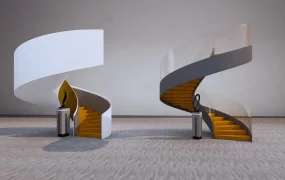 Indoor Spiral Stairs