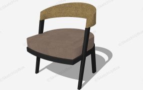 Upholstered Dining Armchair