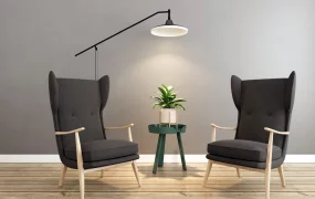 Black Accent Chairs Set