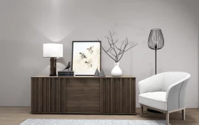 Tub Chair And Sideboard For Living Room