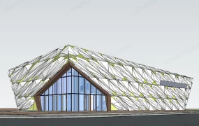 Modern Office Buildings Exterior