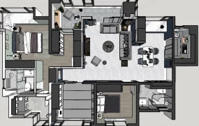 2 Bedroom House Interior Design