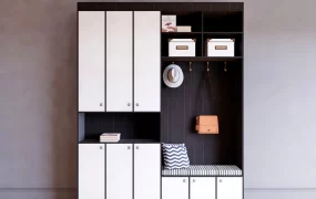 Mudroom Bench With Storage Idea