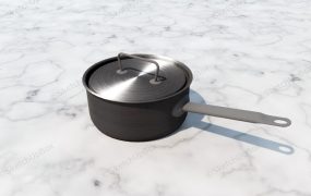 Stainless Steel Saucepan With Lid