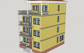 4 Storey House Design