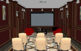 Home Cinema Room Design Idea
