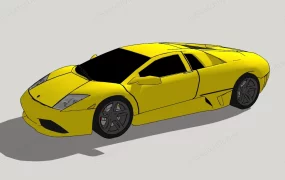 Lamborghini Yellow Car