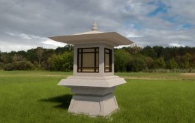 Japanese Stone Garden Lantern