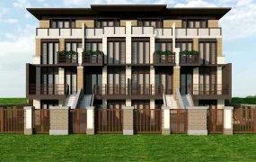 Modern Row House Design