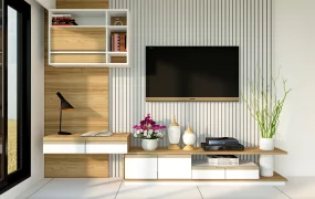 Living Room TV Unit Small Space