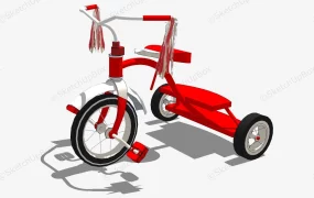 Red Classic Tricycle