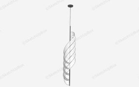 Spiral Pendant Light