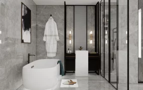Small Bathroom With Bathtub