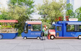 Food Van And Food Cart