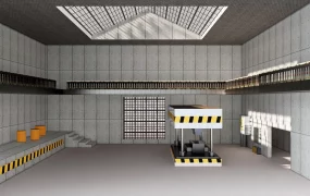 Industrial Factory Interior