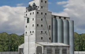 Concrete Silo Building