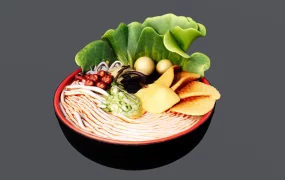 Rice Noodles With Vegetables