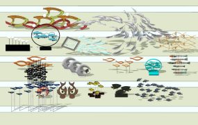 Fish Garden Sculptures