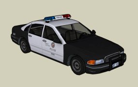 USA Police Car