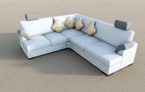 Small Grey Sectional Sofa