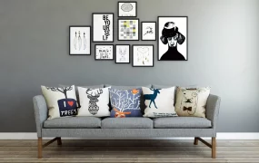 3 Seater Fabric Sofa