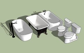 Tubs and Toilets Collection