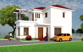 Small 2 Story Country House