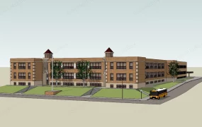 Elementary School Building