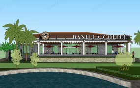 Coffee Shop Building Design