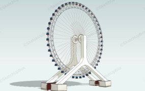 Theme Park Ferris Wheel