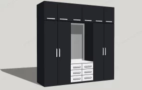 Black Armoire Wardrobe