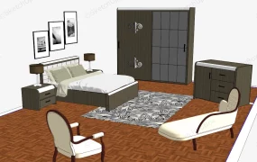 Modern Bedroom Furniture Set