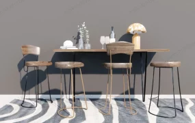 Small Home Bar Idea