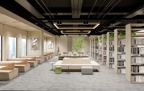 Modern Library Interior Design