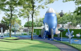 Rocket Ship Playground