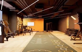 Small Commercial Gym Design Idea