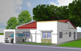 Rural House Exterior