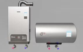 Gas And Electric Water Heater