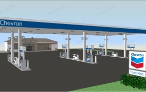 Chevron Gas Station