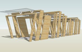 Timber Pergola Breezeway